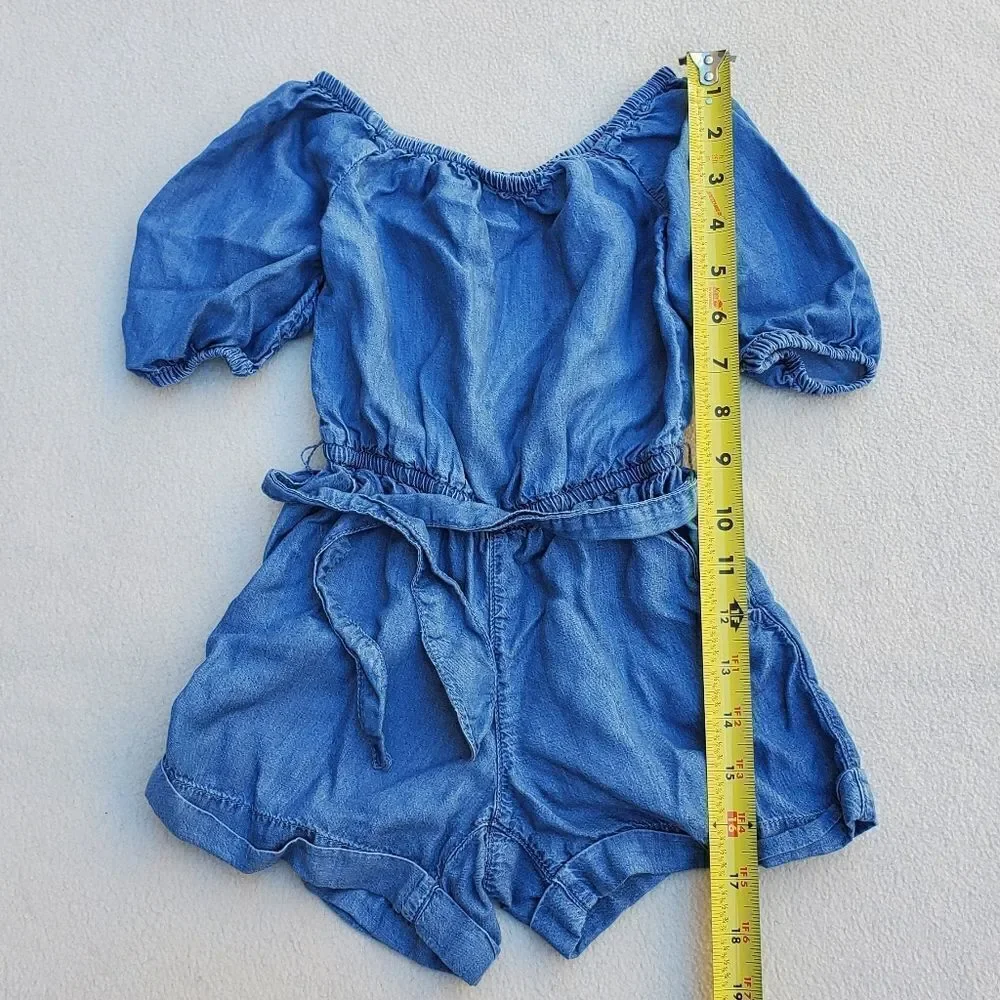 Gap Kids Denim Romper Size XS